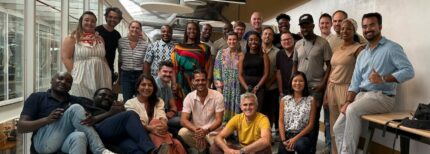 Post Profile develoPPP Ventures hosts portfolio at AESIS2025 residency in Cape Town image of DeveloPPP Ventures X AESIS Residency X Group Photo