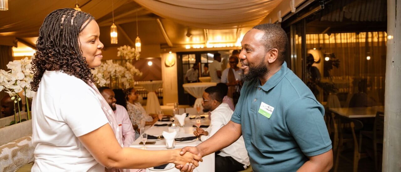 First impressions at the develoPPP Ventures, investor mixer in Tar es Salaam, Tanzania.