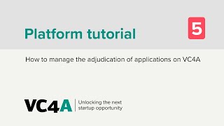 Adjudication – step by step