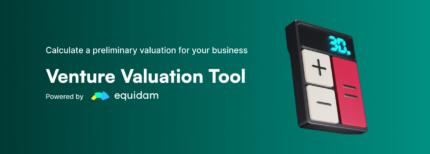 Post Profile Calculate your business worth with the new Venture Valuation Tool image of Equidam Valuation Tool Blog Header