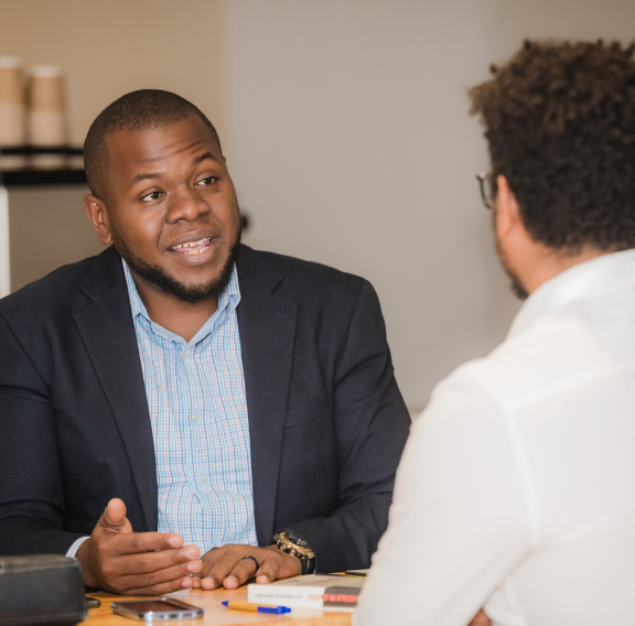 a business conversation 